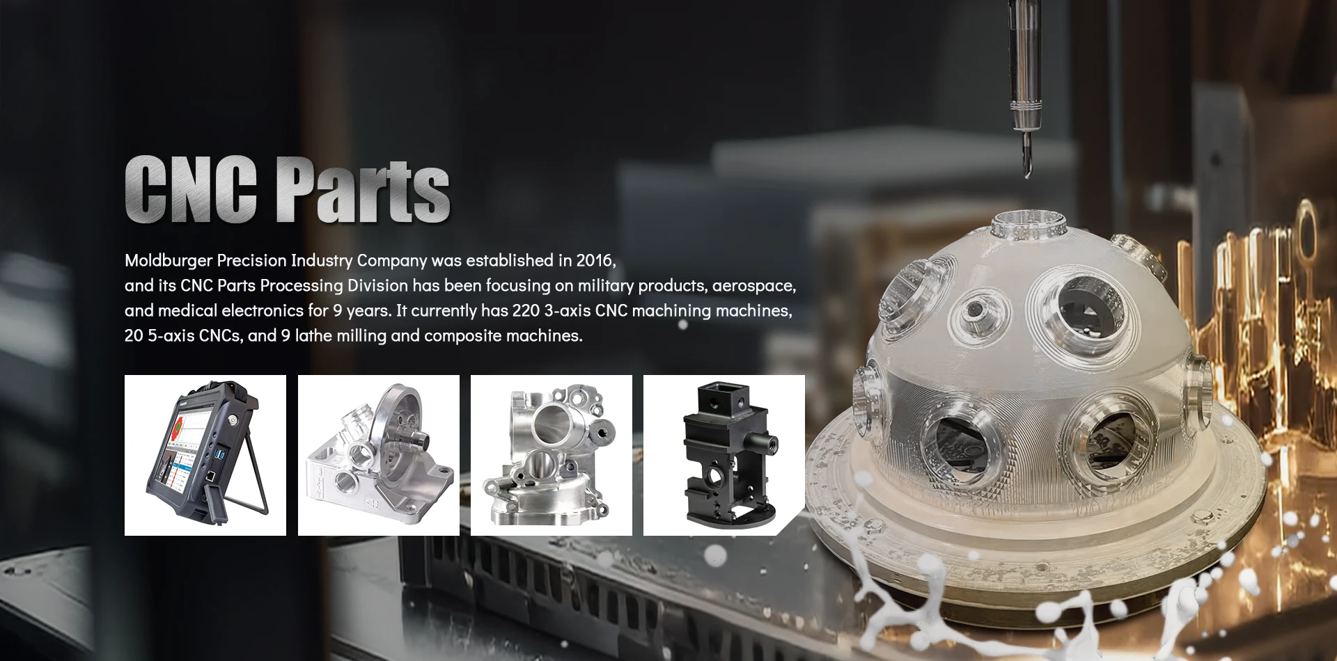 Nhà sản xuất bộ phận CNC